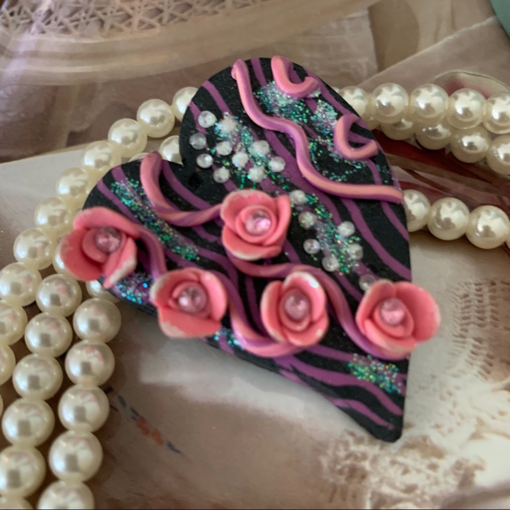 VINTAGE JEWELRY 1980’S BROOCH PIN
